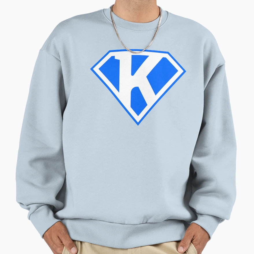 Letter K Vol 6 Z Super Letter Sweatshirt - Minimalist Print Men Women - T-Shirt, Sweatshirt, Hoodie