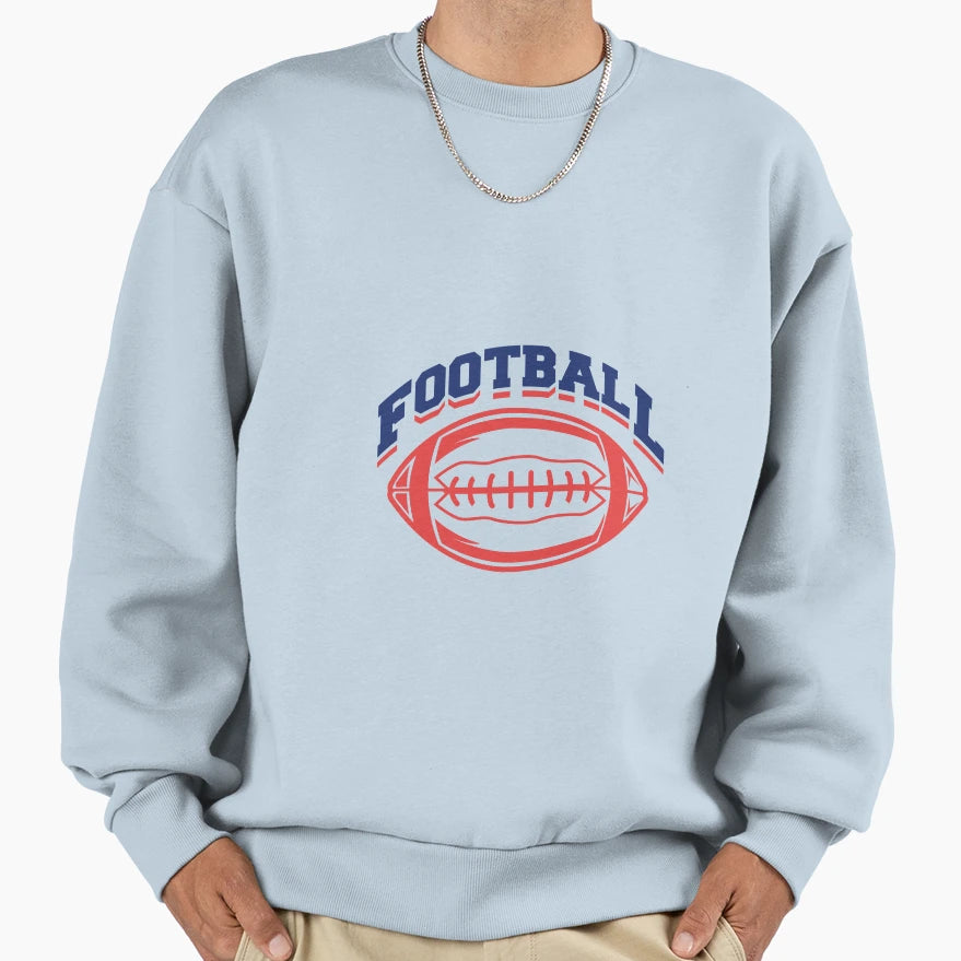 American Football Sweatshirt - Minimalist Print for Adults - T-Shirt, Sweatshirt, Hoodie