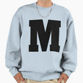 Alphabet M Uppercase Letter M Letter M Sweatshirt - Unique Graphic Unisex - T-Shirt, Sweatshirt, Hoodie
