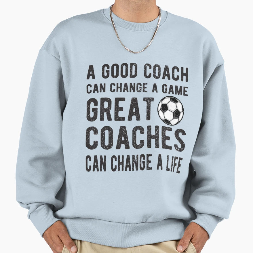 Soccer Coach Gifts Soccer Coaching T-Shirt - Custom Art Print Unisex - T-Shirt, Sweatshirt, Hoodie