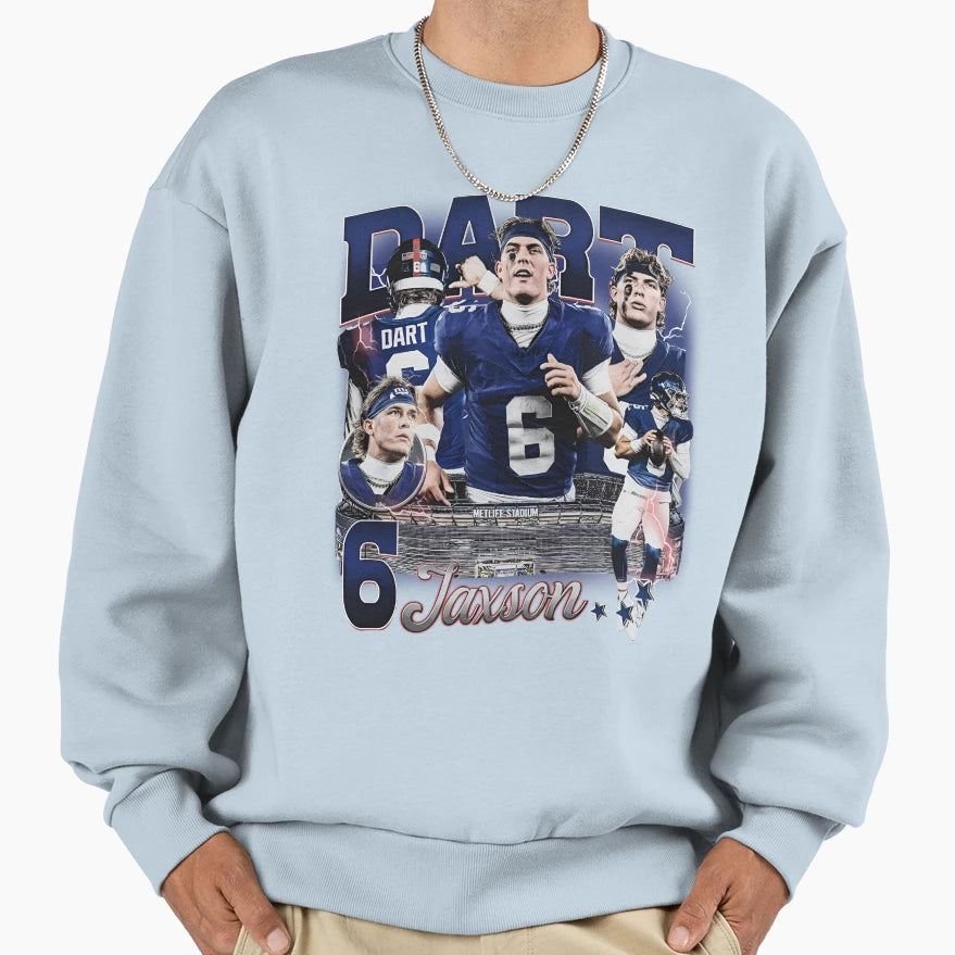 Dart Jaxson Sweatshirt - Unique Graphic for Adults - T-Shirt, Sweatshirt, Hoodie