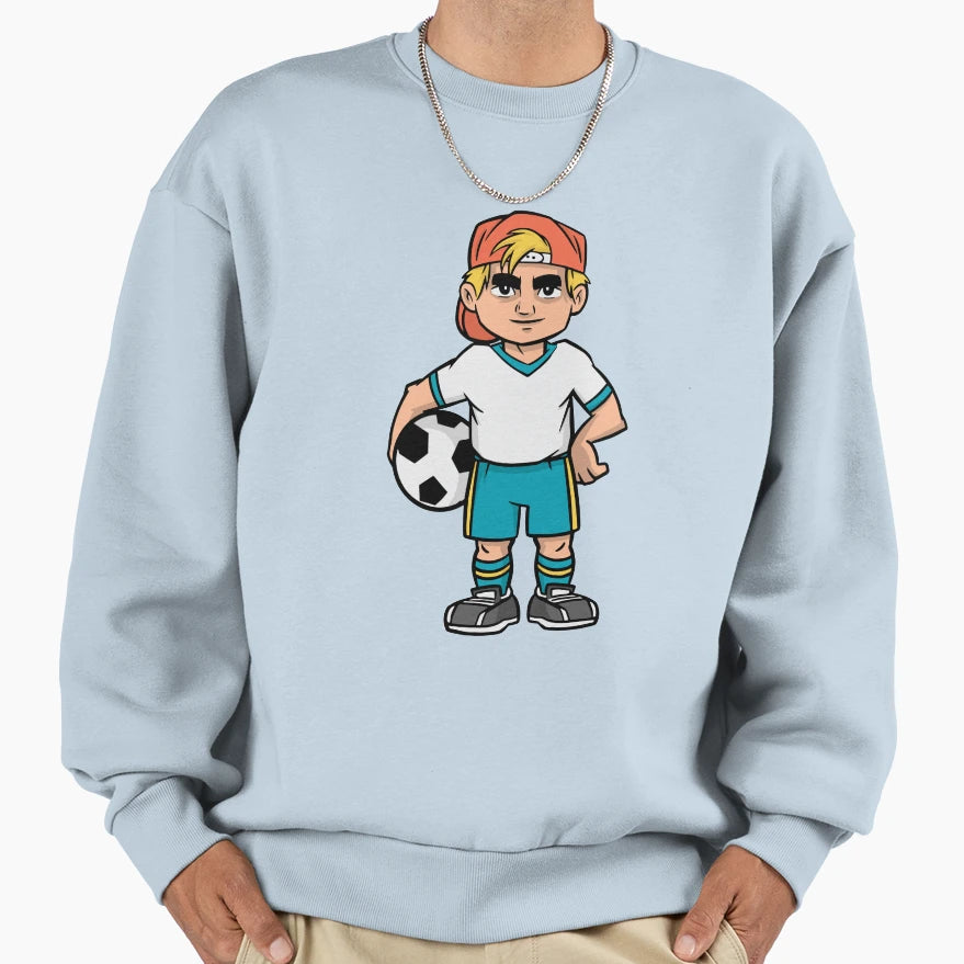 Soccer Soccer Player Sweatshirt - Novelty Apparel for Adults - T-Shirt, Sweatshirt, Hoodie