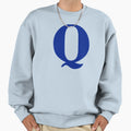 Letter Q Sweatshirt - Casual Everyday Wear Unisex - T-Shirt, Sweatshirt, Hoodie