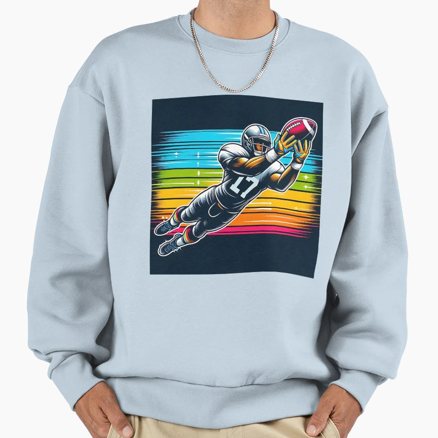 Rugby Player Sweatshirt - Trendy Graphic Unisex - T-Shirt, Sweatshirt, Hoodie