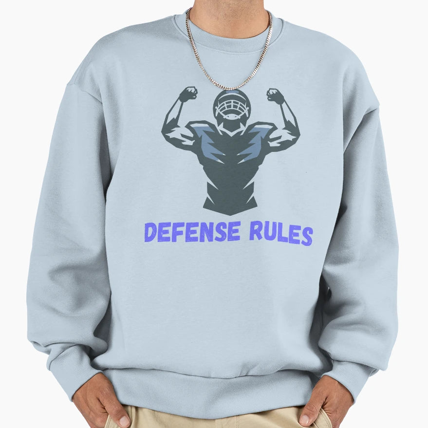 Defense Rules Sweatshirt - Unique Graphic Men Women - T-Shirt, Sweatshirt, Hoodie
