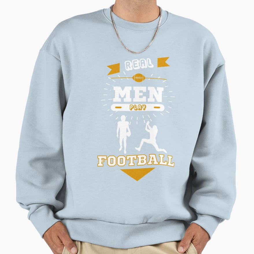 Football Sweatshirt - Casual Everyday Wear Unisex - T-Shirt, Sweatshirt, Hoodie