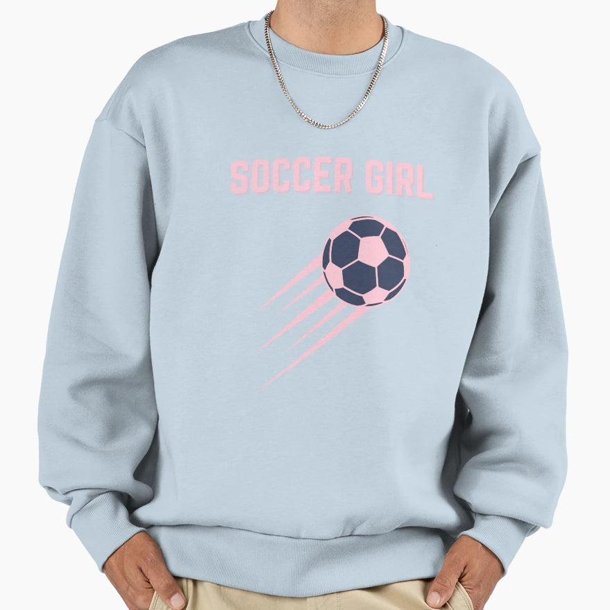 Soccer Sweatshirt - Aesthetic Graphic Men Women - T-Shirt, Sweatshirt, Hoodie