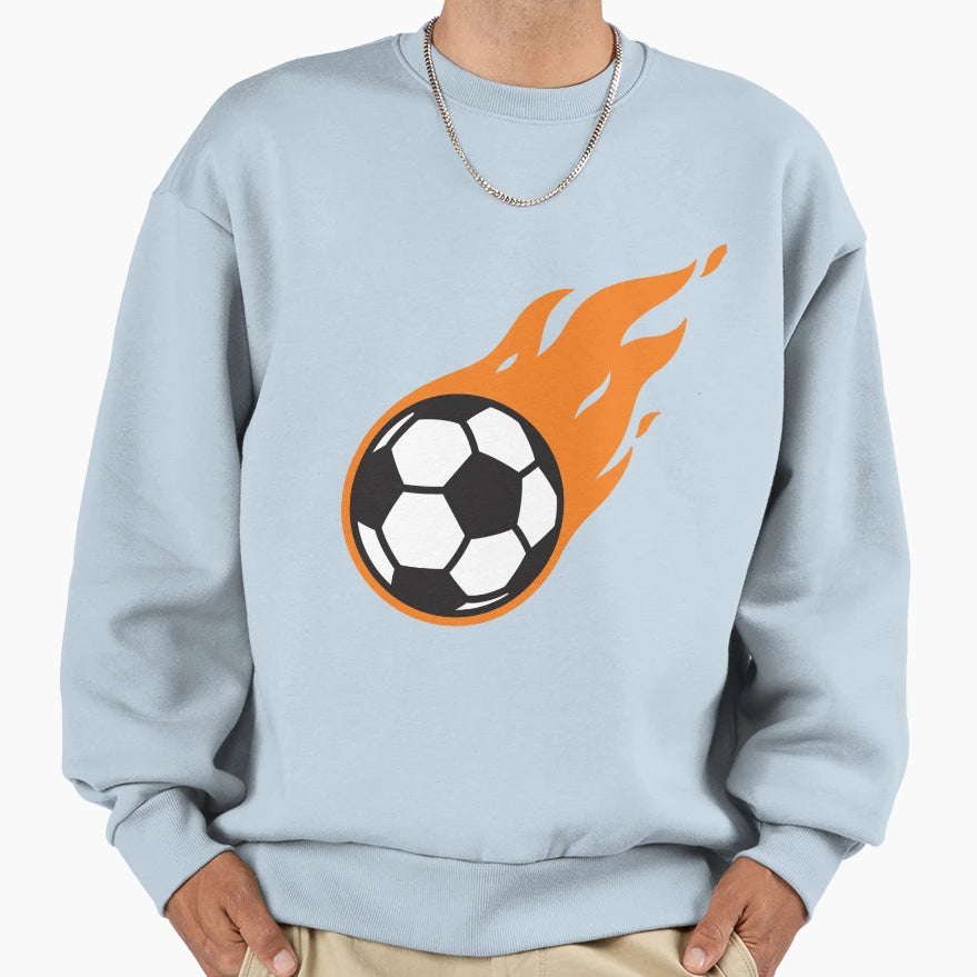 Blazing Football Sweatshirt - Streetwear Style Unisex - T-Shirt, Sweatshirt, Hoodie