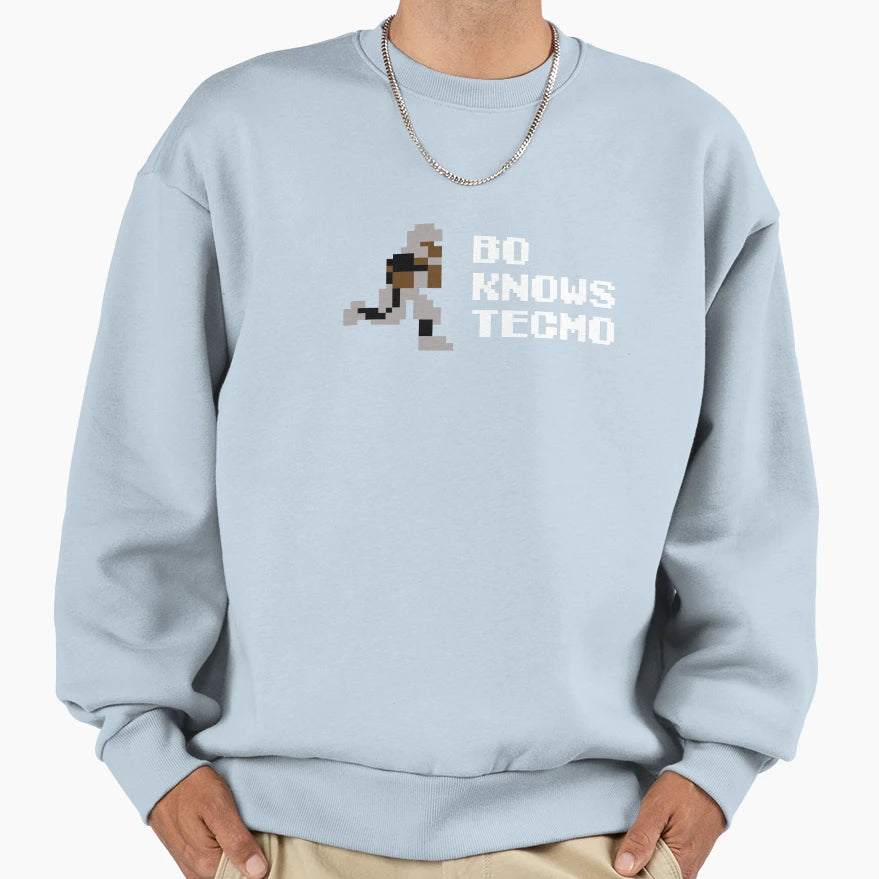 Bo Knows Tecmo Sweatshirt - Streetwear Style Men Women - T-Shirt, Sweatshirt, Hoodie