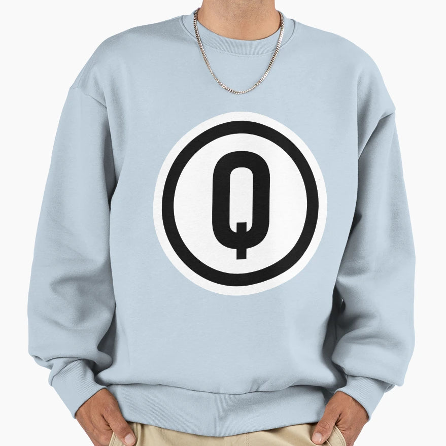 Letter Q Any Occasion Sweatshirt - Streetwear Style Unisex - T-Shirt, Sweatshirt, Hoodie