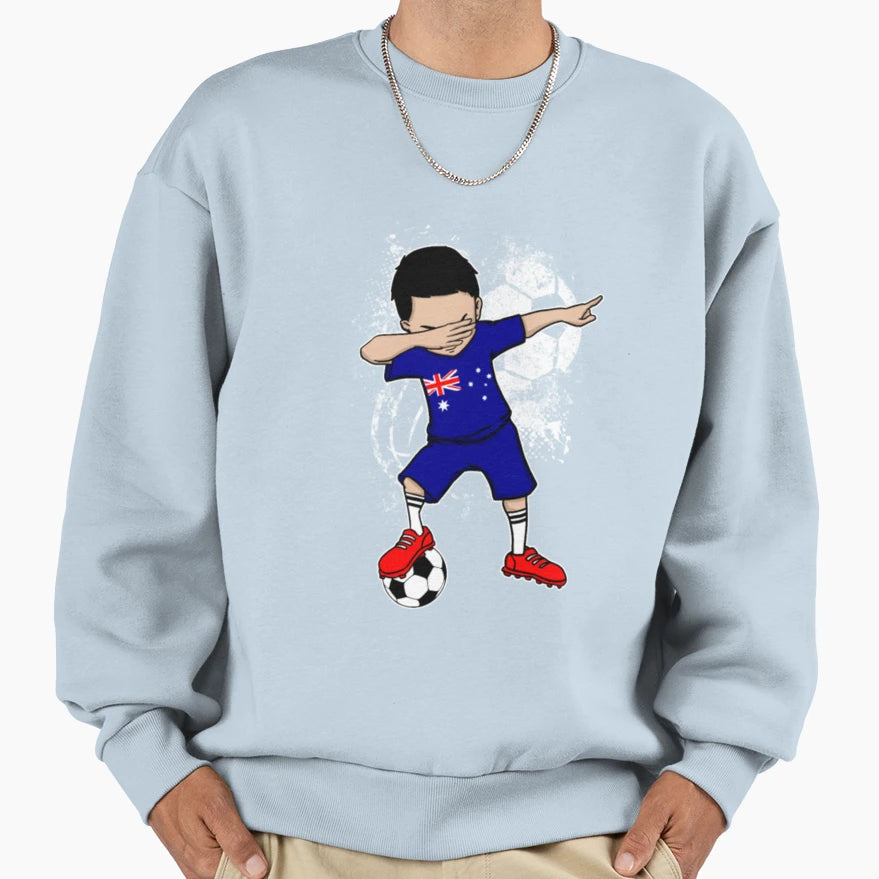 Australia Soccer Sweatshirt - Casual Everyday Wear for Adults - T-Shirt, Sweatshirt, Hoodie