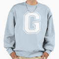 Letter G Alphabet Sweatshirt - Minimalist Print Men Women - T-Shirt, Sweatshirt, Hoodie