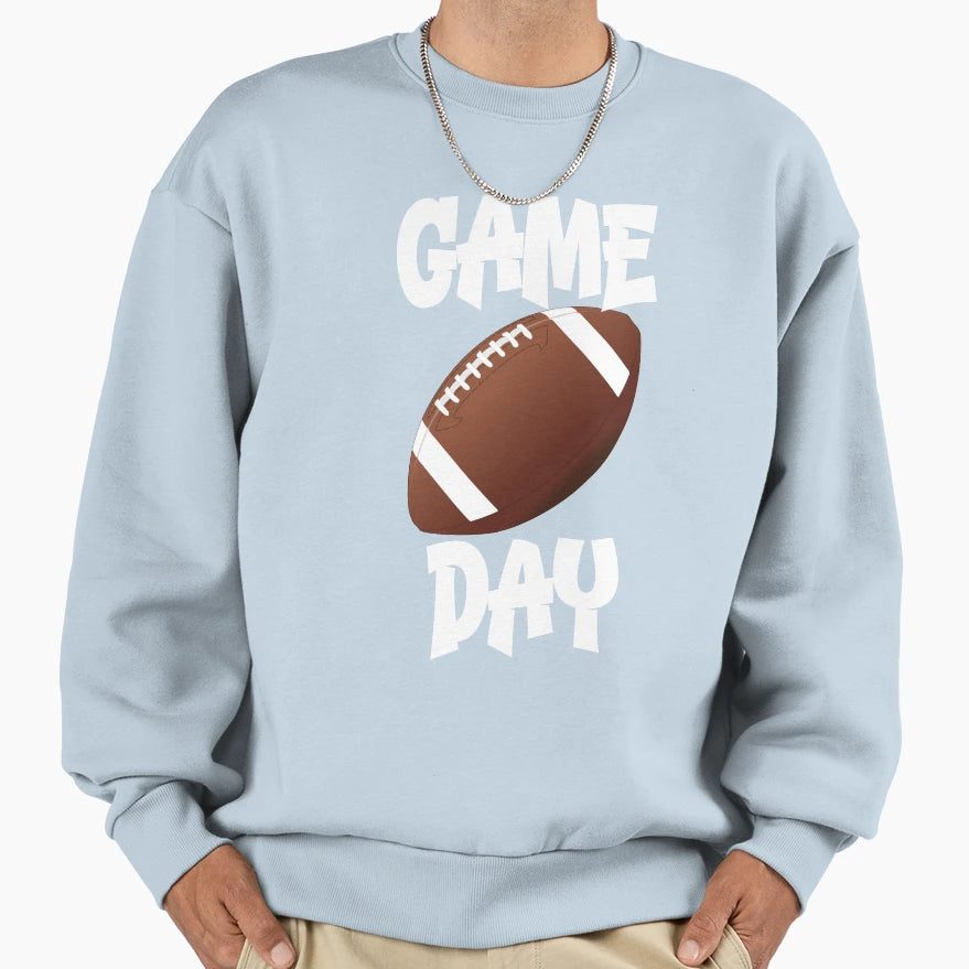 Fun Sports Game Day Football Sweatshirt - Unique Graphic Unisex - T-Shirt, Sweatshirt, Hoodie