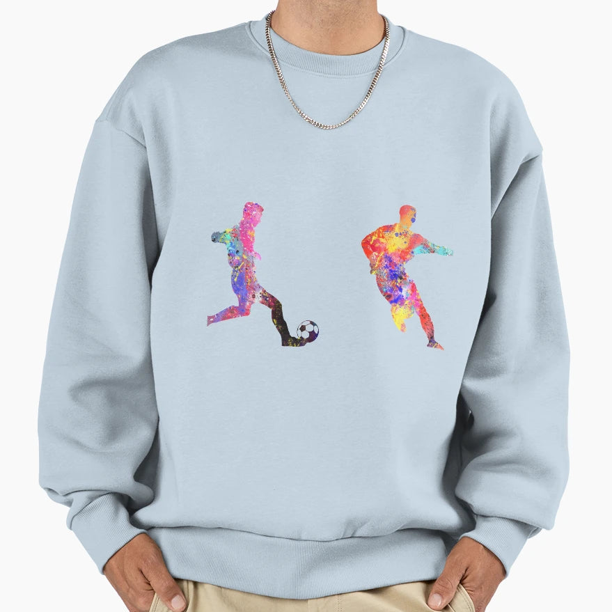 Dribbling Ball While Attemps To Sweatshirt - Custom Art Print Unisex - T-Shirt, Sweatshirt, Hoodie