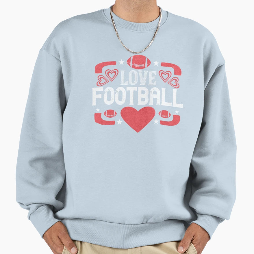 Football Sweatshirt - Trendy Graphic Unisex - T-Shirt, Sweatshirt, Hoodie