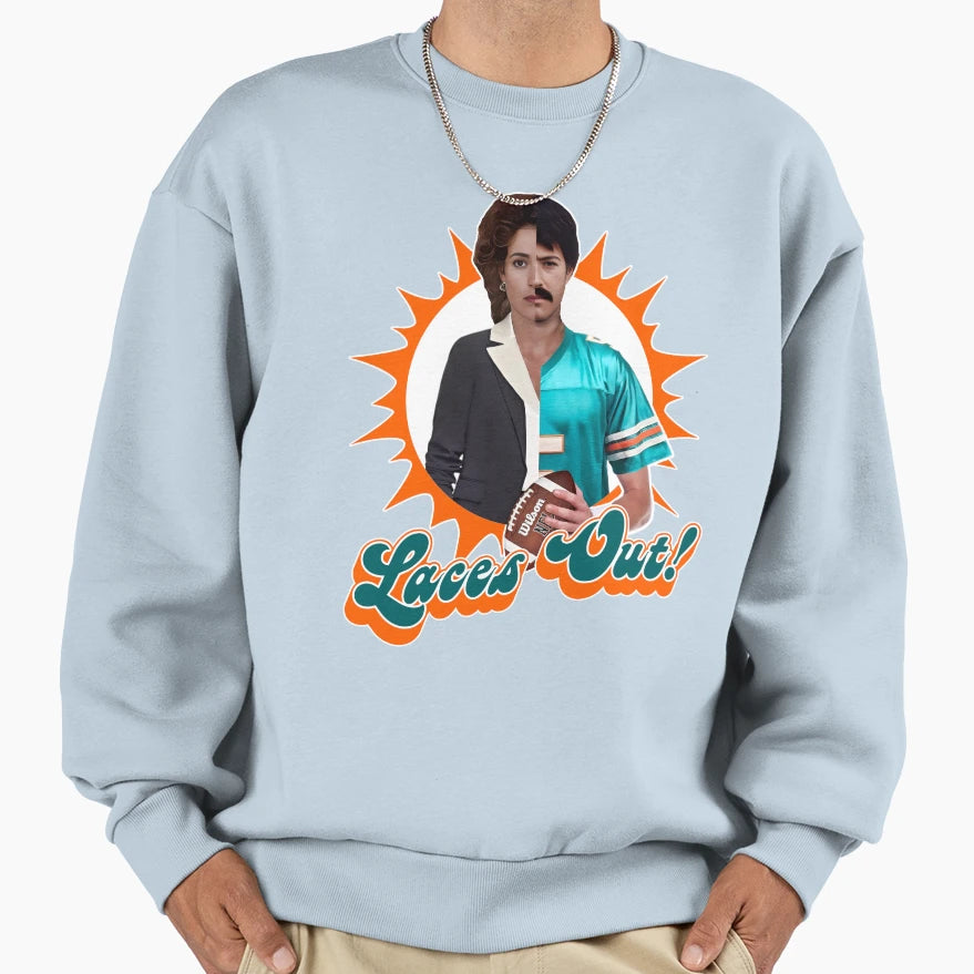 Laces Out Sweatshirt - Novelty Apparel for Adults - T-Shirt, Sweatshirt, Hoodie