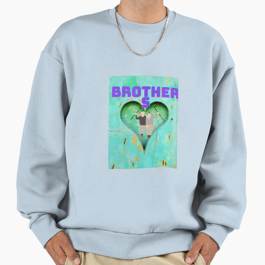 Brothers Sweatshirt - Casual Everyday Wear Men Women - T-Shirt, Sweatshirt, Hoodie