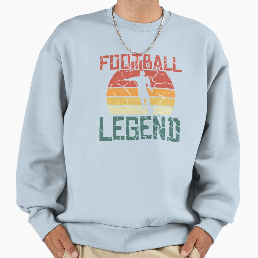 Distressed Football Legend T-Shirt - Unique Graphic for Adults - T-Shirt, Sweatshirt, Hoodie