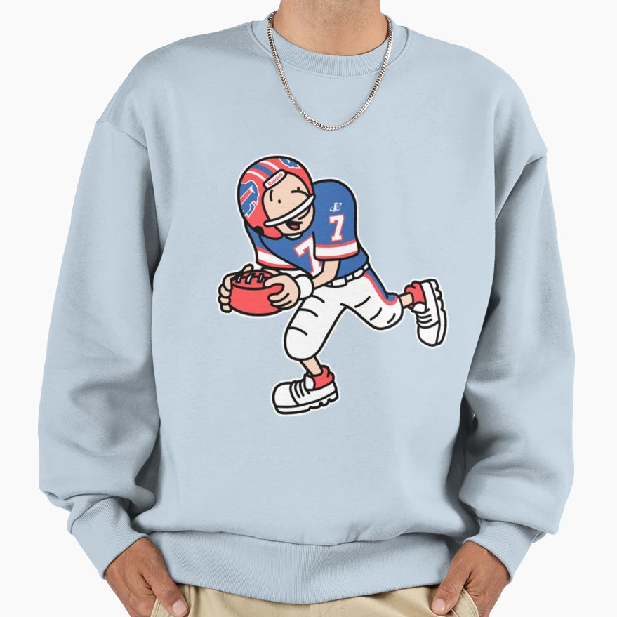 Buffalo Doug Funnie Flutie Sweatshirt - Fun Novelty Design Men Women - T-Shirt, Sweatshirt, Hoodie