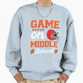 Football Game Middle School Back Sweatshirt - Streetwear Style for Adults - T-Shirt, Sweatshirt, Hoodie