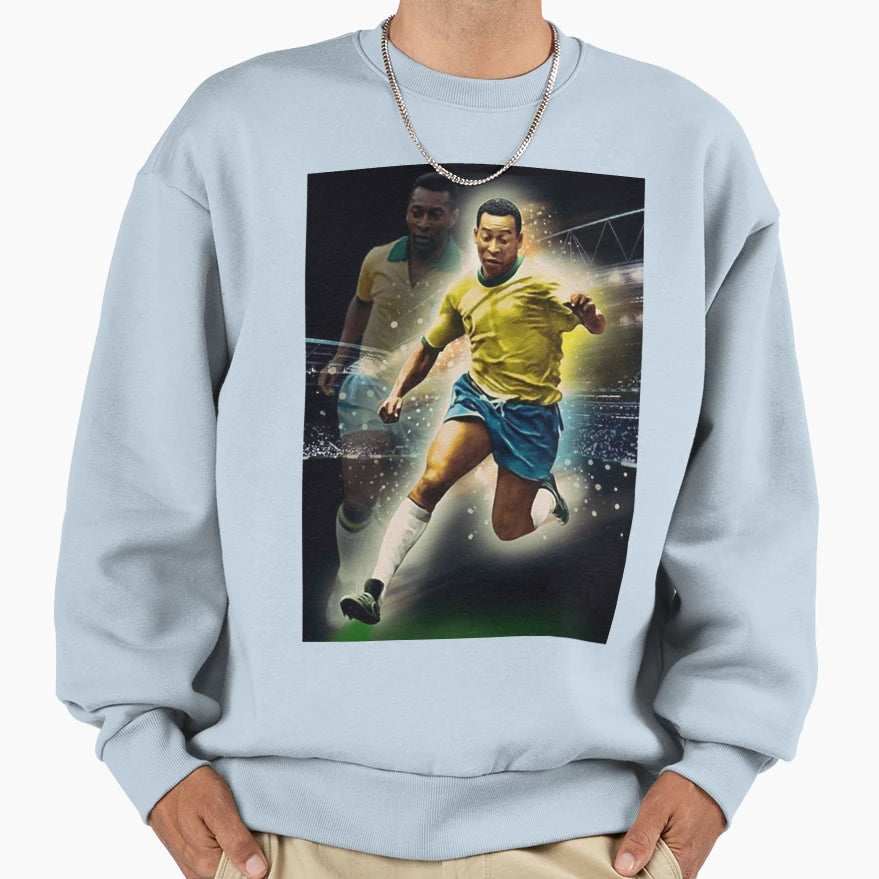 Pele Art Sweatshirt - Unique Graphic Men Women - T-Shirt, Sweatshirt, Hoodie