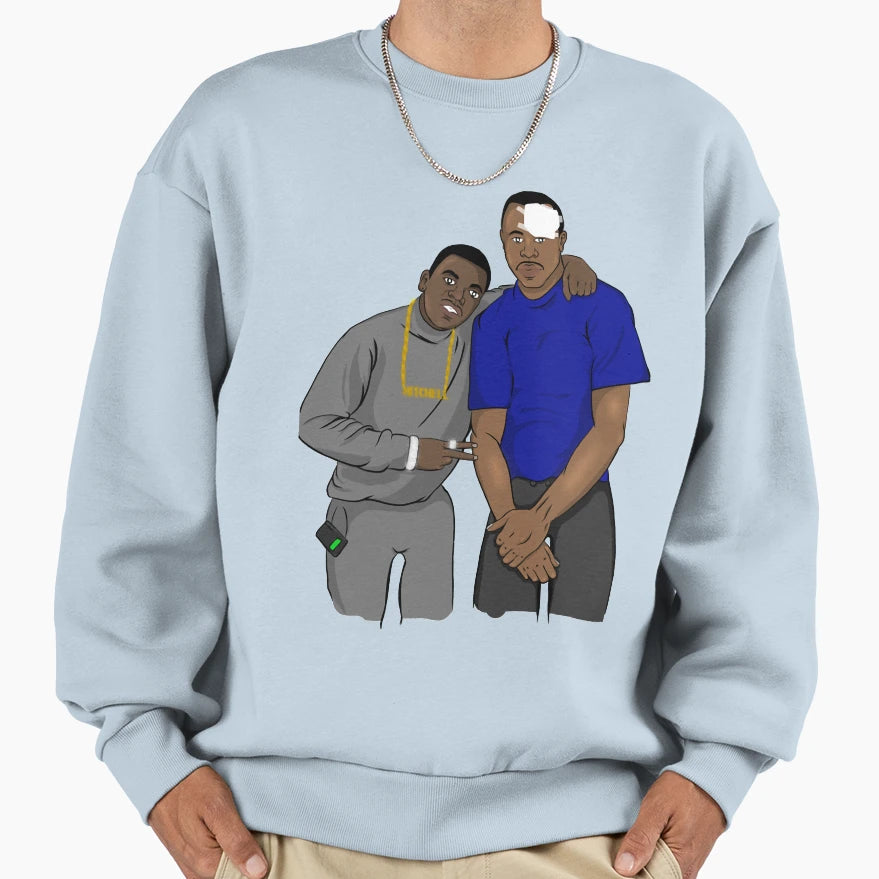 Day Gifts Paid Full Ace And Mitch Sweatshirt - Custom Art Print for Adults - T-Shirt, Sweatshirt, Hoodie