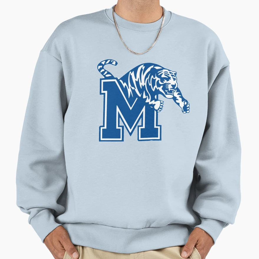 Memphis Tigers Sweatshirt - Casual Everyday Wear for Adults - T-Shirt, Sweatshirt, Hoodie