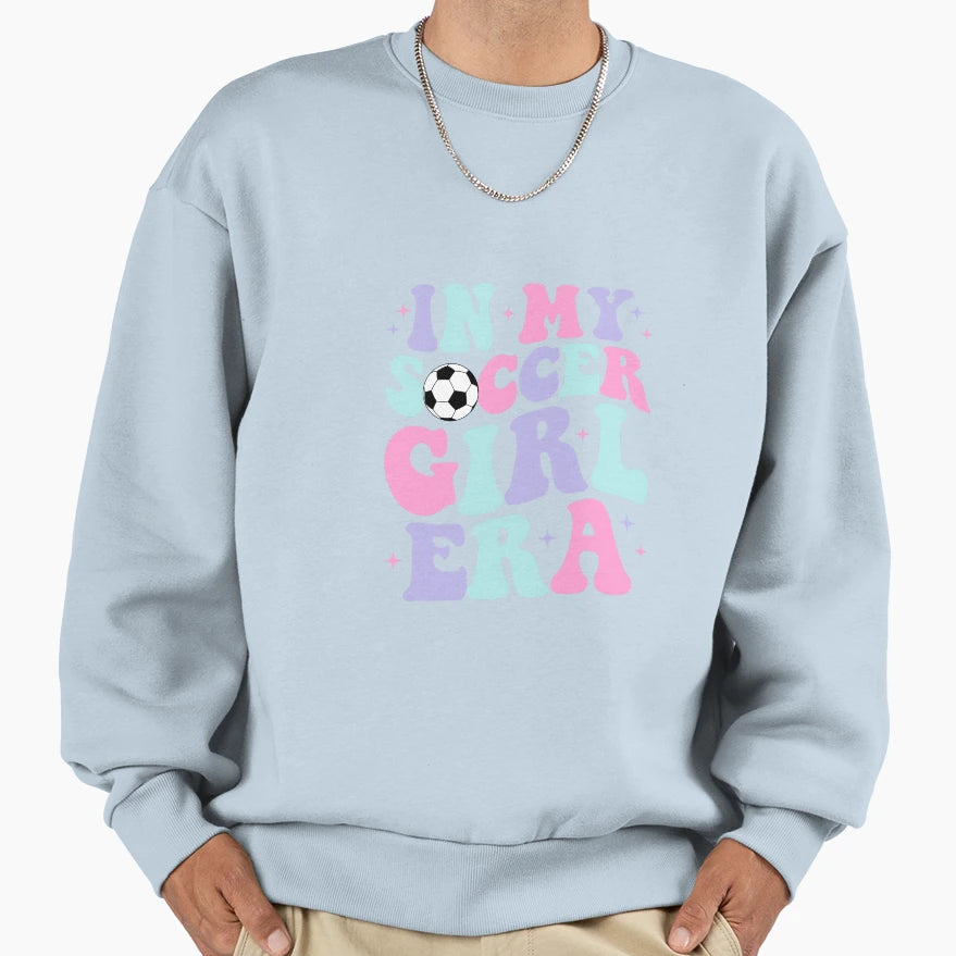 My Soccer Era Groovy Soccer Sweatshirt - Novelty Apparel Men Women - T-Shirt, Sweatshirt, Hoodie