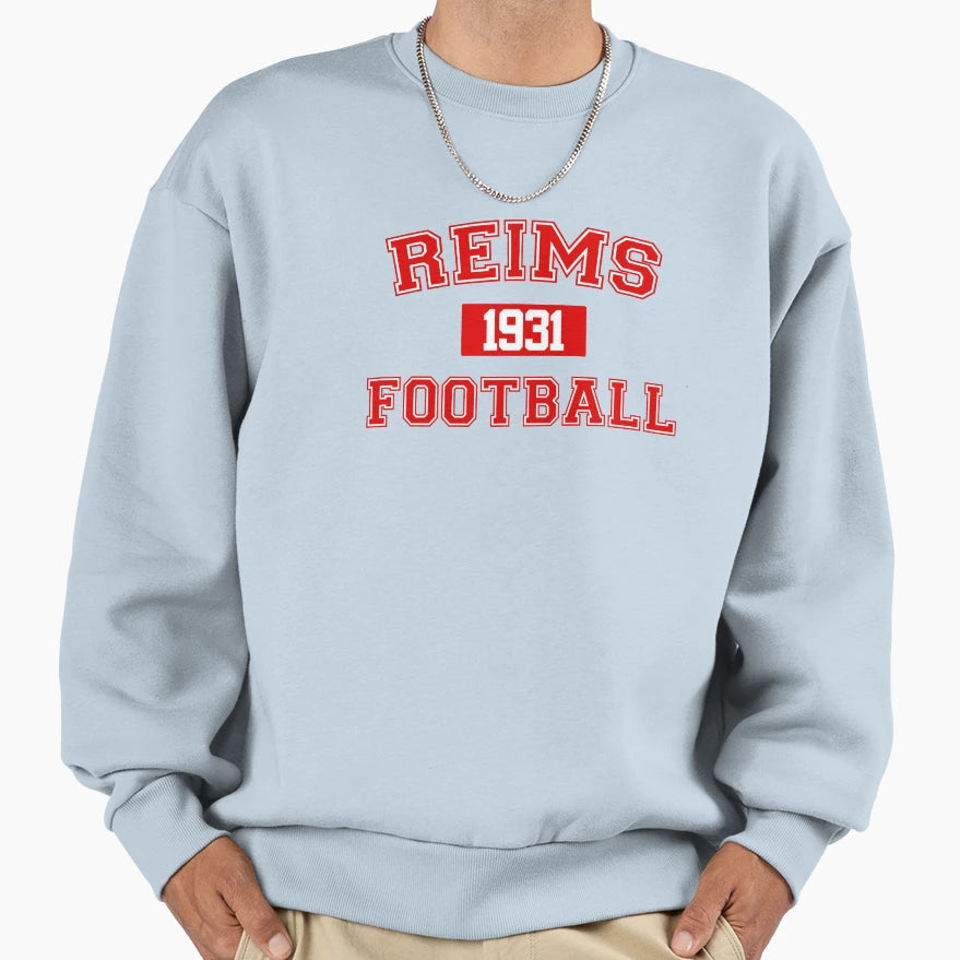 Reims Football Athletic College 1 Sweatshirt - Unique Graphic Men Women - T-Shirt, Sweatshirt, Hoodie