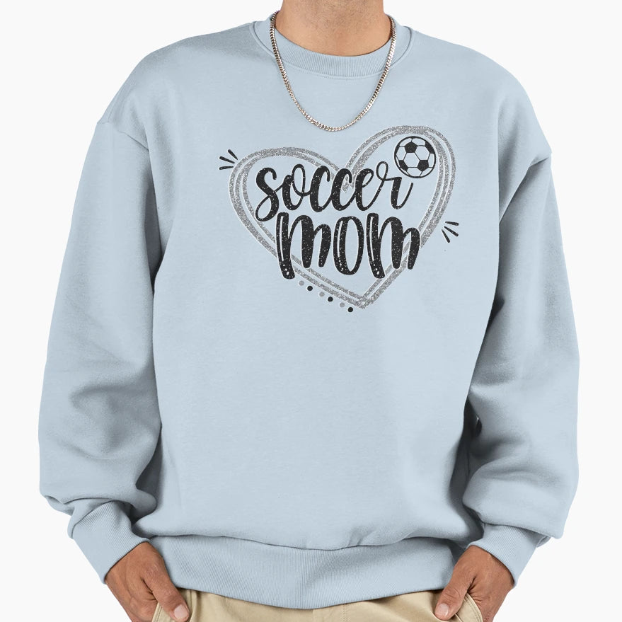 Soccer Mom Sweatshirt - Unique Graphic Unisex - T-Shirt, Sweatshirt, Hoodie
