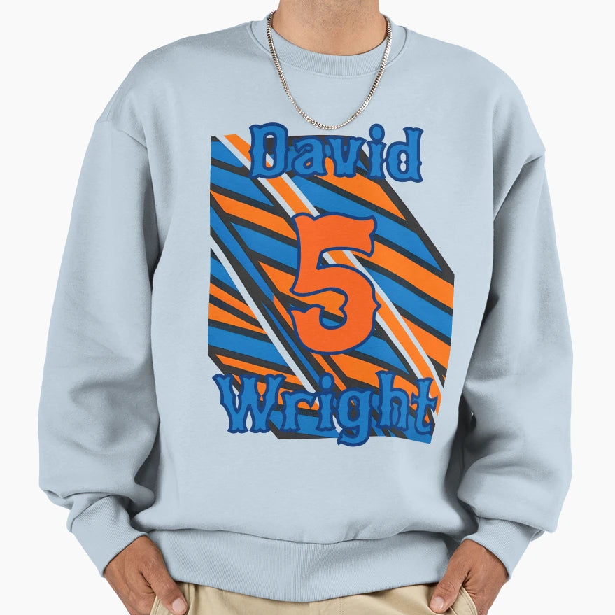 Nym Legend David Wright Sweatshirt - Aesthetic Graphic for Adults - T-Shirt, Sweatshirt, Hoodie