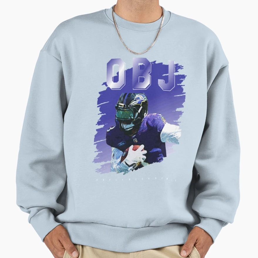 Odell Beckham Jr 90S Bootleg Obj T-Shirt - Fun Novelty Design Men Women - T-Shirt, Sweatshirt, Hoodie