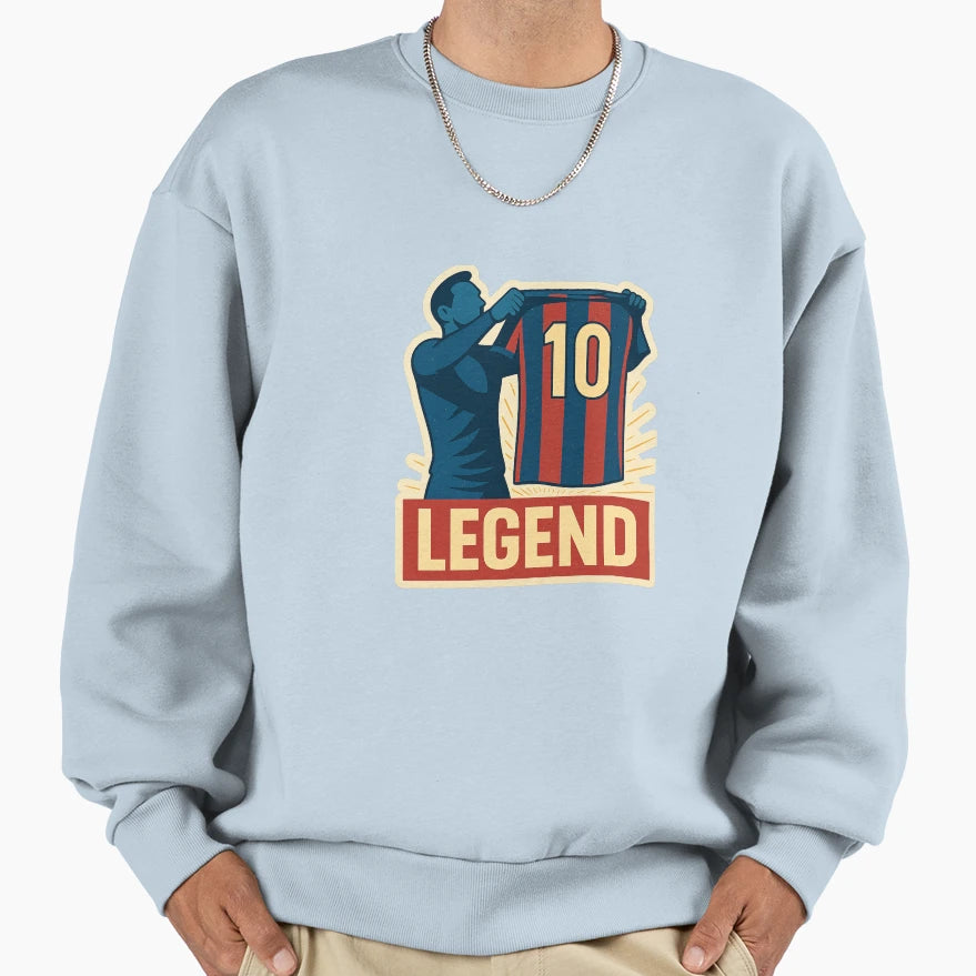 Legendary Moment Football Art Sweatshirt - Streetwear Style for Adults - T-Shirt, Sweatshirt, Hoodie