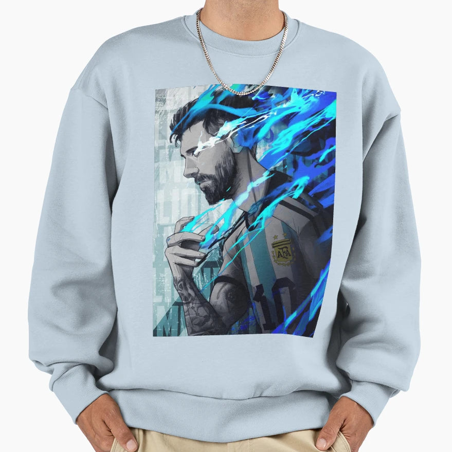 Lionel Messi New Goal Celebration Sweatshirt - Streetwear Style Men Women - T-Shirt, Sweatshirt, Hoodie