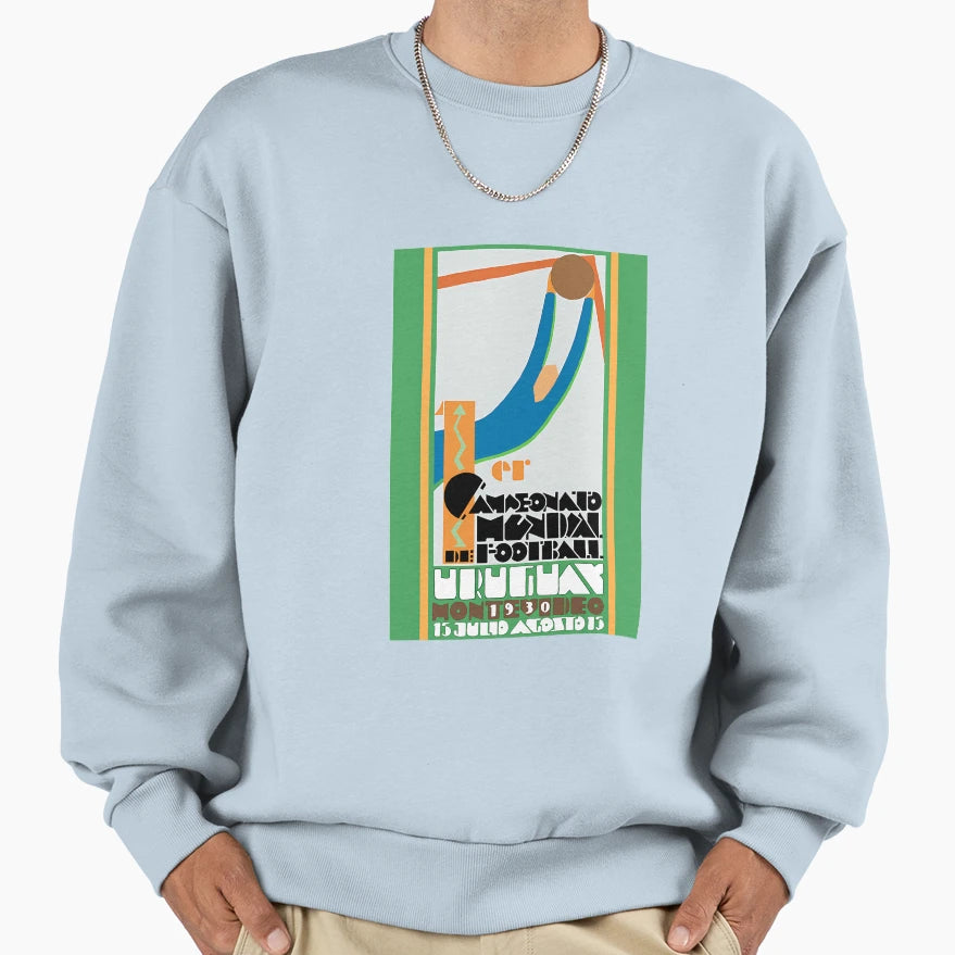 Football World Cup 1930 Sweatshirt - Minimalist Print Unisex - T-Shirt, Sweatshirt, Hoodie