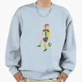 Football Player Flanking Sweatshirt - Casual Everyday Wear for Adults - T-Shirt, Sweatshirt, Hoodie