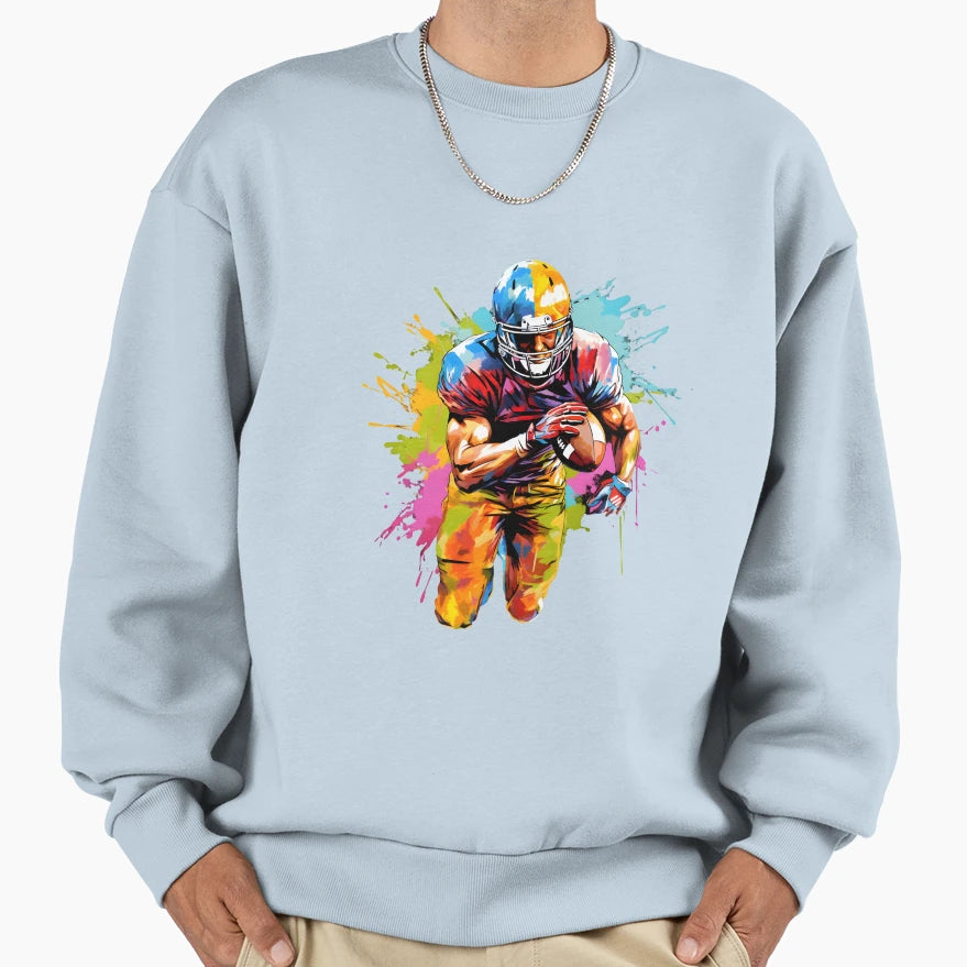 Football Touchdown Sweatshirt - Novelty Apparel Men Women - T-Shirt, Sweatshirt, Hoodie
