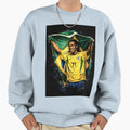 Ronaldinho R10 Football Legend Sweatshirt - Fun Novelty Design for Adults - T-Shirt, Sweatshirt, Hoodie