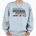 Frost Tees Frost Old School Nebraska Sweatshirt - Novelty Apparel Unisex - T-Shirt, Sweatshirt, Hoodie