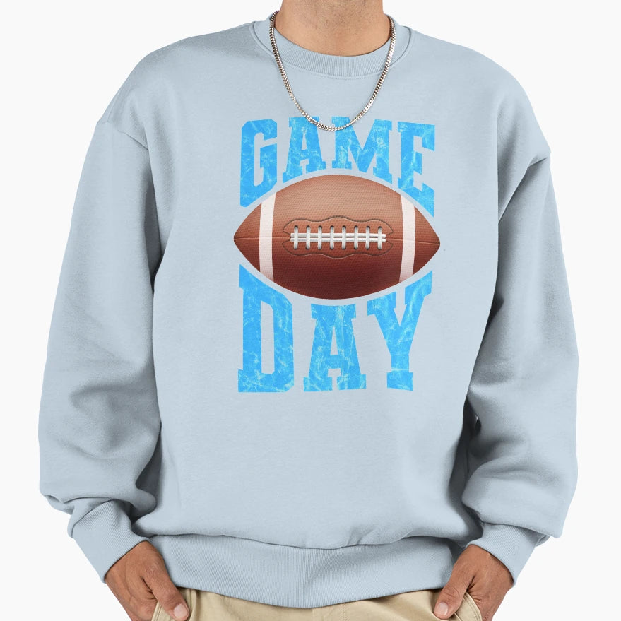 Game Day Football Season Funny Team Sweatshirt - Trendy Graphic Unisex - T-Shirt, Sweatshirt, Hoodie