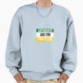 Tri Color Green White Yellow Saturdays Sweatshirt - Graphic Print Unisex - T-Shirt, Sweatshirt, Hoodie