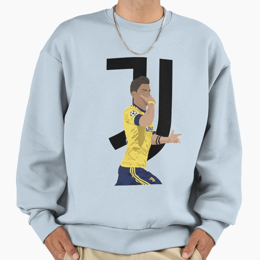 Paint Dybala Art Sweatshirt - Custom Art Print Unisex - T-Shirt, Sweatshirt, Hoodie