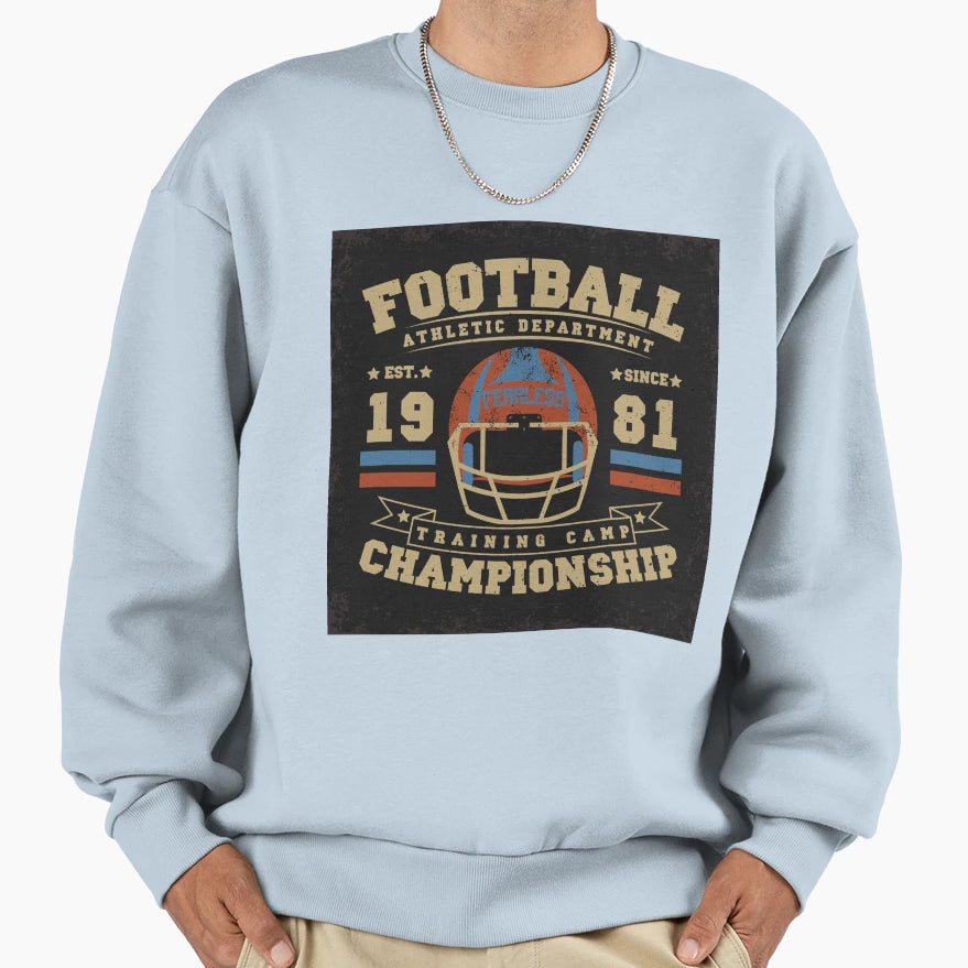 Football Championship Training Camp Sweatshirt - Custom Art Print Unisex - T-Shirt, Sweatshirt, Hoodie