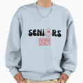 Seniors 2024 Sweatshirt - Aesthetic Graphic Men Women - T-Shirt, Sweatshirt, Hoodie
