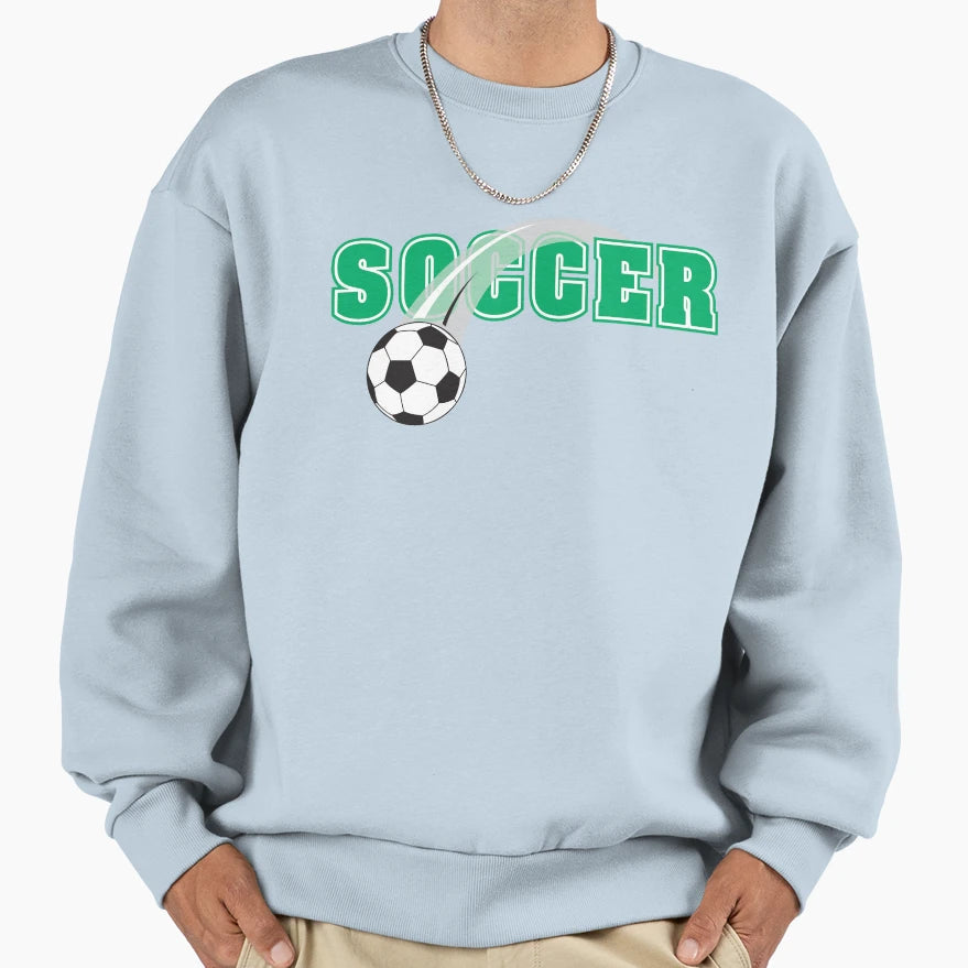 Soccer Sweatshirt - Minimalist Print Unisex - T-Shirt, Sweatshirt, Hoodie