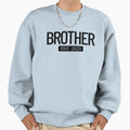 Brother Est 2023 New Bigger Brother Gift Sweatshirt - Graphic Print Unisex - T-Shirt, Sweatshirt, Hoodie