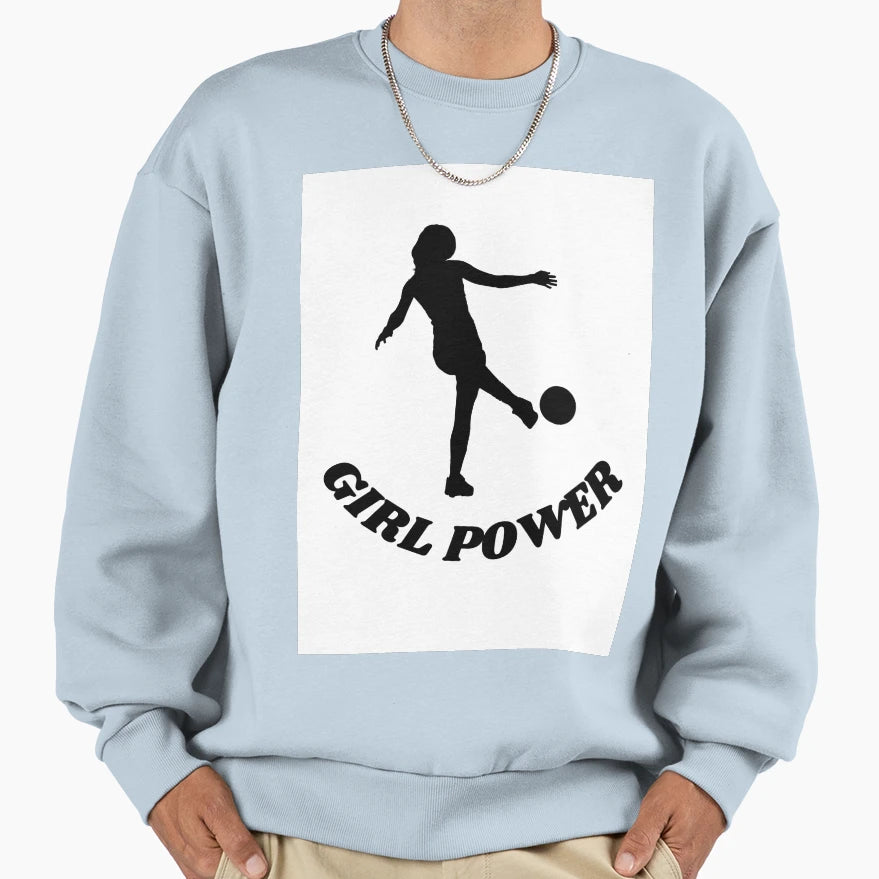 Soccer Power Motivational Sweatshirt - Unique Graphic Men Women - T-Shirt, Sweatshirt, Hoodie