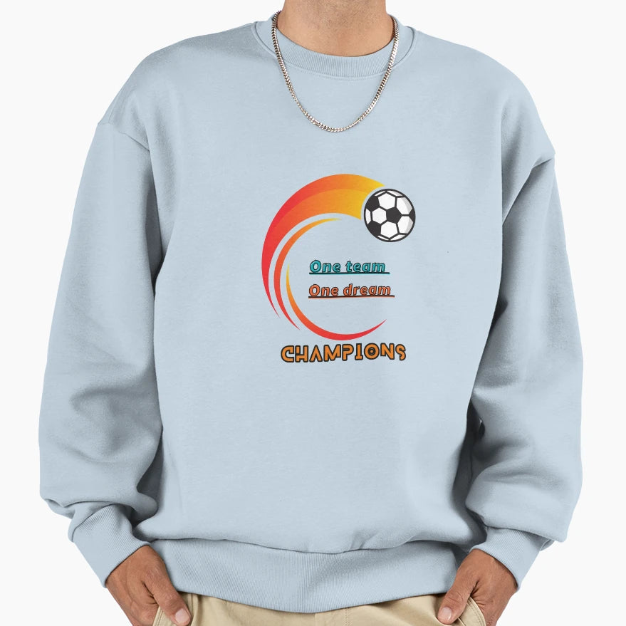 Bold Football Fans Sweatshirt - Fun Novelty Design Unisex - T-Shirt, Sweatshirt, Hoodie