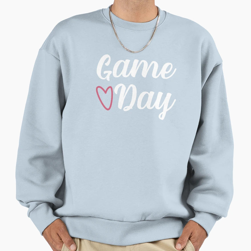 Game Day Baseball Or Basketball Sweatshirt - Streetwear Style for Adults - T-Shirt, Sweatshirt, Hoodie
