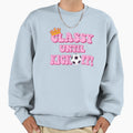 Classy Until Kickoff Funny Womens Sweatshirt - Custom Art Print Men Women - T-Shirt, Sweatshirt, Hoodie